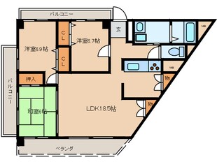 ファヴォ－ル白壁の物件間取画像